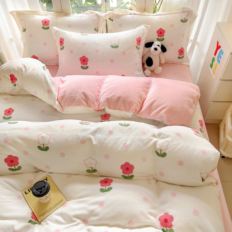 핑크러브 [두껍고 따뜻함 - 정전기 방지 - 흘러내림 없음]