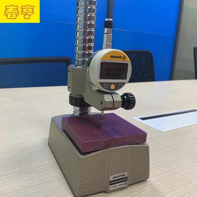 日本孔雀新款数显千分表DGN-125B/蓝牙输出千分表peacock代理