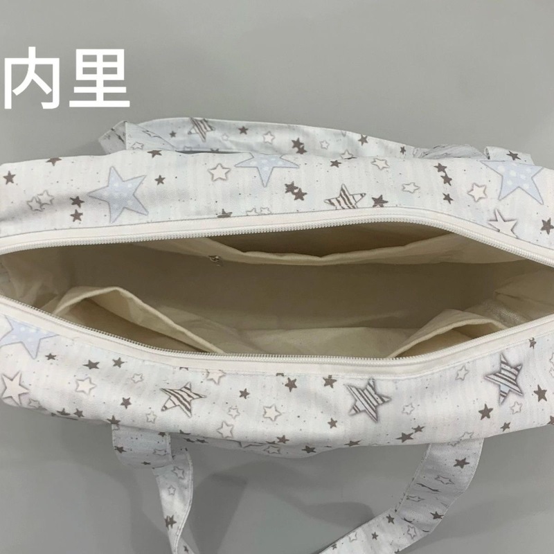 薄巧星可爱波点星星日系痛包单肩包潮流上课包通用帆布包双层透明|undefined