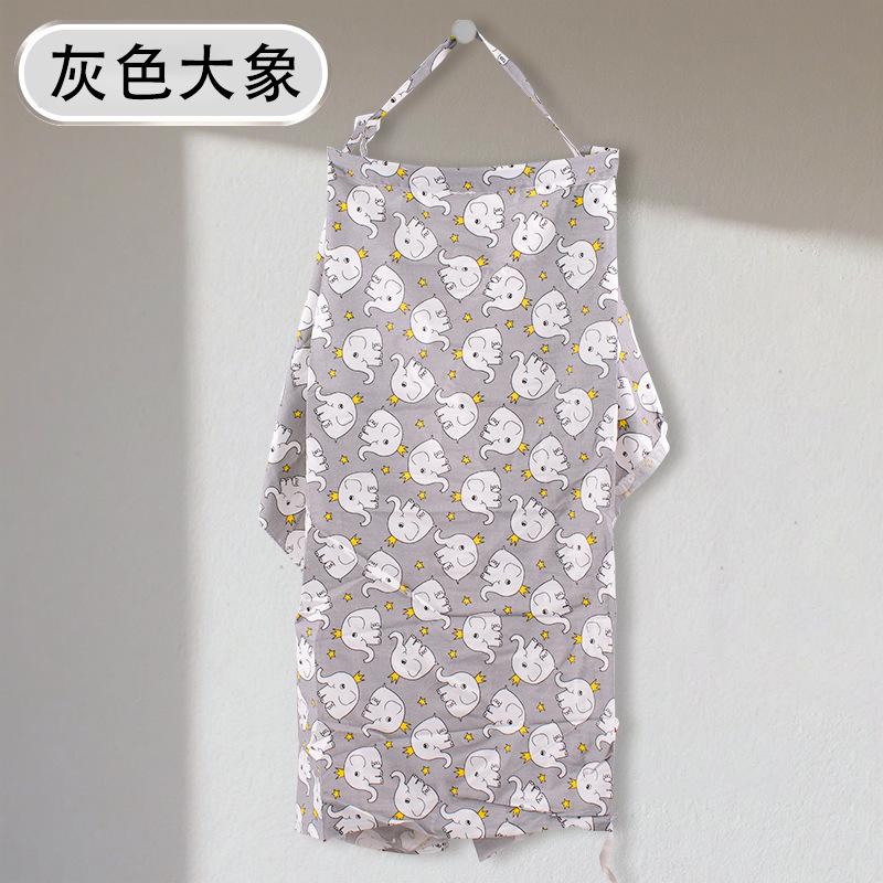 棉哺乳巾喂奶巾外出披肩春夏秋网纱罩衣遮挡吊带防走光斗篷|undefined