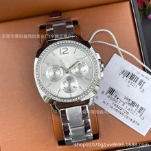 蔻家驰镶钻三眼石英表女时尚轻奢女士名牌手表厂家批发外贸女腕表