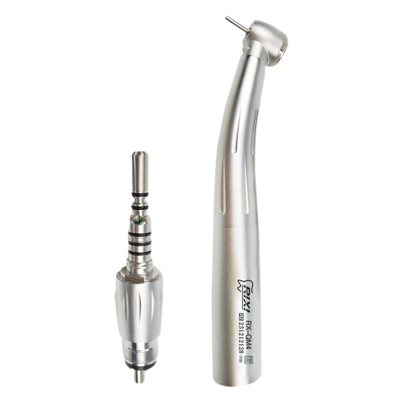 El teléfono móvil de alta velocidad dental de la turbina de gas de Ruiqi con la conexión rápida de KAVO 4 señala el transporte de cerámica del taladro dental de fibra óptica del espray de agua LED