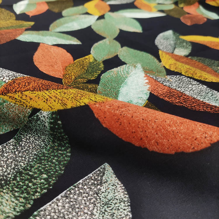 Shaoxing textil 100% spin viscose tejido de tela de rayón plana