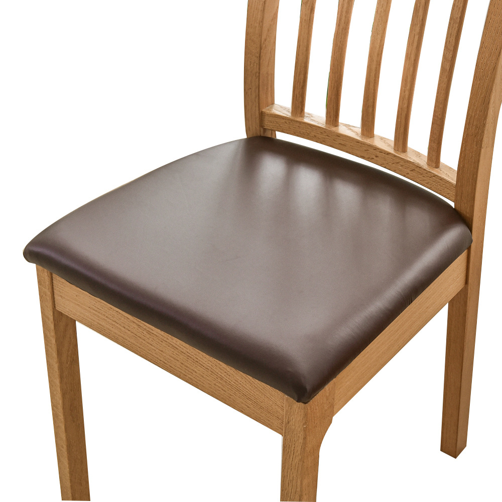 防水PU皮椅子坐垫套罩餐椅面套皮革座椅垫子套子凳子套保护套