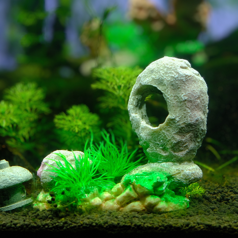 Piedra decorativa jardinería acuario paisaje mesa de arena decoración de paisajismo estilo explosivo transfronterizo simulación jardín rocalla paisajismo