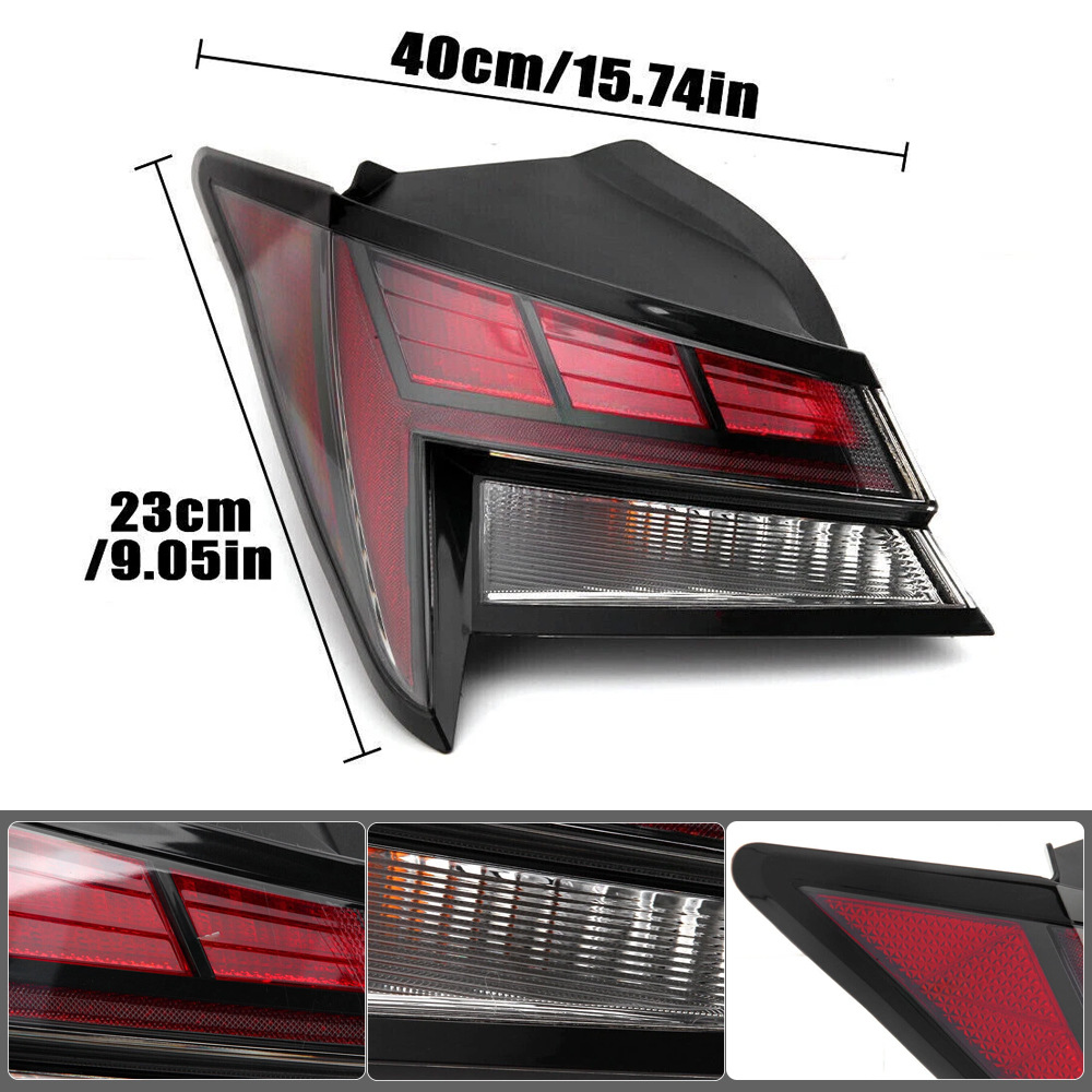 Suitable for Hyundai Elantra 20-23 Models Rear Tail Light Semi-Assembly, Brake Light, Reverse Light, Turn Signal Light
