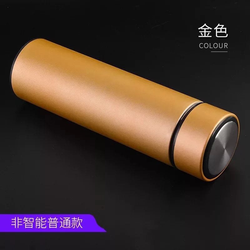 Pantalla de temperatura taza de vacío 304 de acero inoxidable taza de vacío taza recta de medición de temperatura inteligente taza de agua de negocios taza de regalo taza de beber estudiante