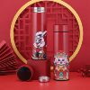 Glass stainless steel, the year of the Rabbit, Birthday gift