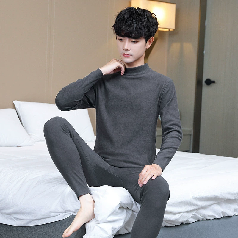 Золотая обезьяна Теплый набор Мужское бесследное бархатное нижнее белье самонагревающее двухстороннее бархатное осеннее платье осенние брюки