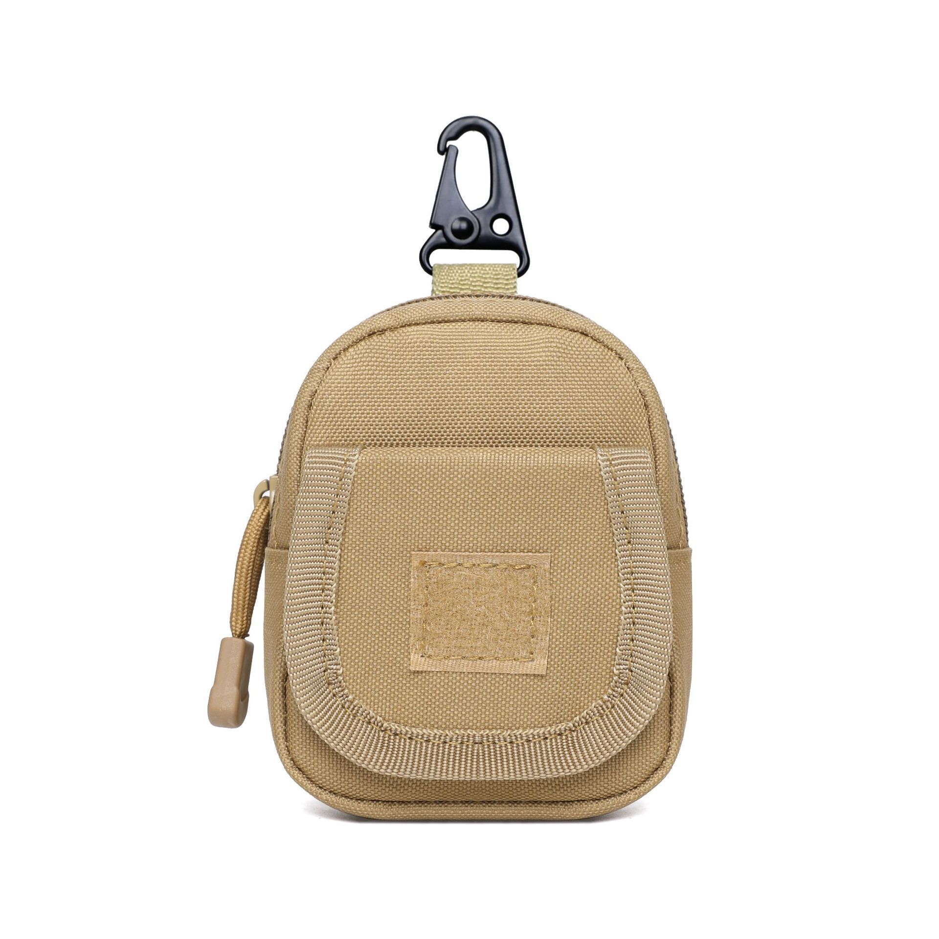 Personalizado bolso deportivo al aire libre multifuncional montado bolso de cambio auriculares almacenamiento bolso colgante camuflaje bolso táctico