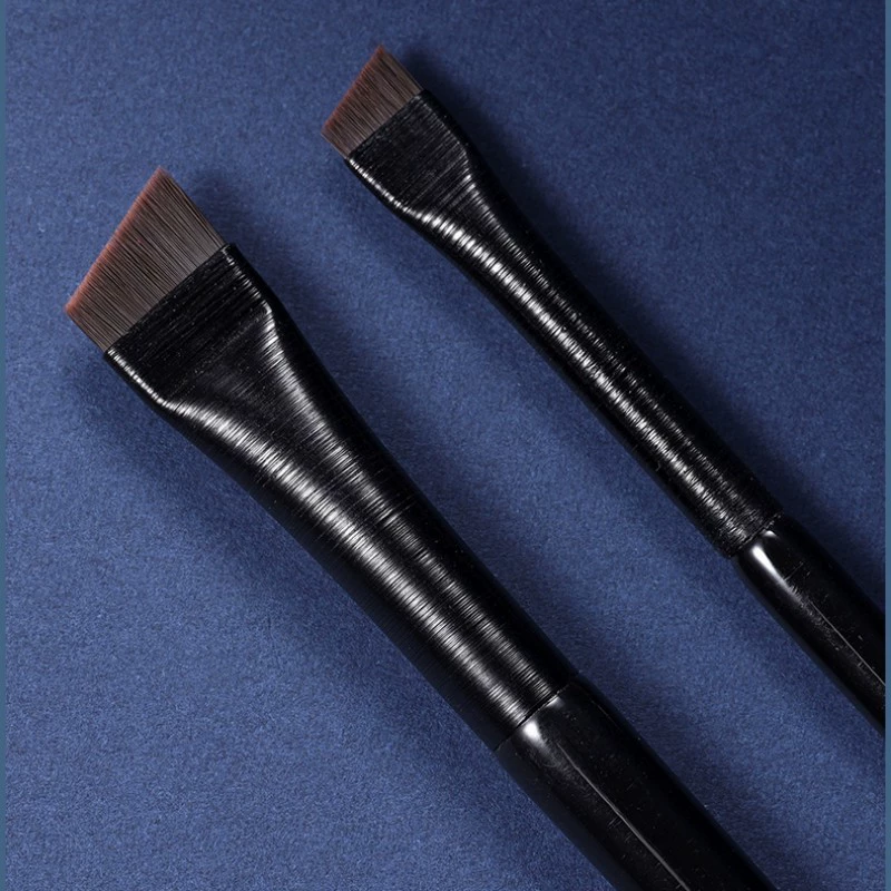 Плоская кайма кисть для подводки Eyeliner Wang Ye A102, лезвие диагональный угол, щетка для бровей, глаза, шелковица, пудра корректор для макияжа