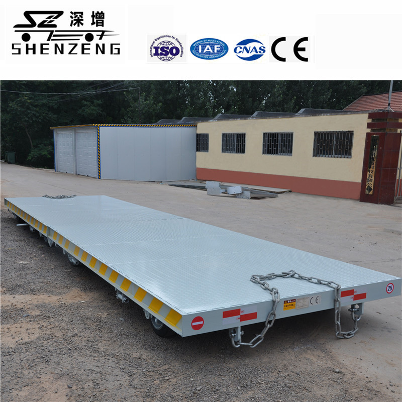 10吨低平板拖车 牵引车 超低平板运输拖车 工具车 重型平板车