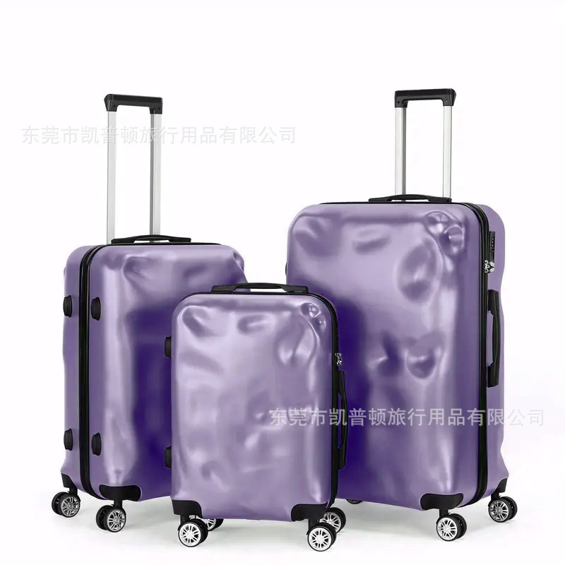 Foreign Trade Abs Suitcase Universal Wheel Hard Case Trolley Case Men's and Women's Suitcase Three-Piece Set Password Box Suitcase