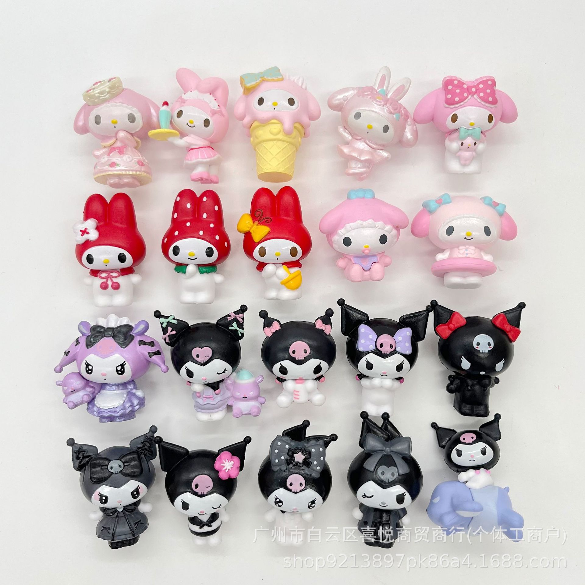 外贸 新品 库洛米 娃娃挂件 蛋糕摆件 百变造型 diy手作 公仔休闲