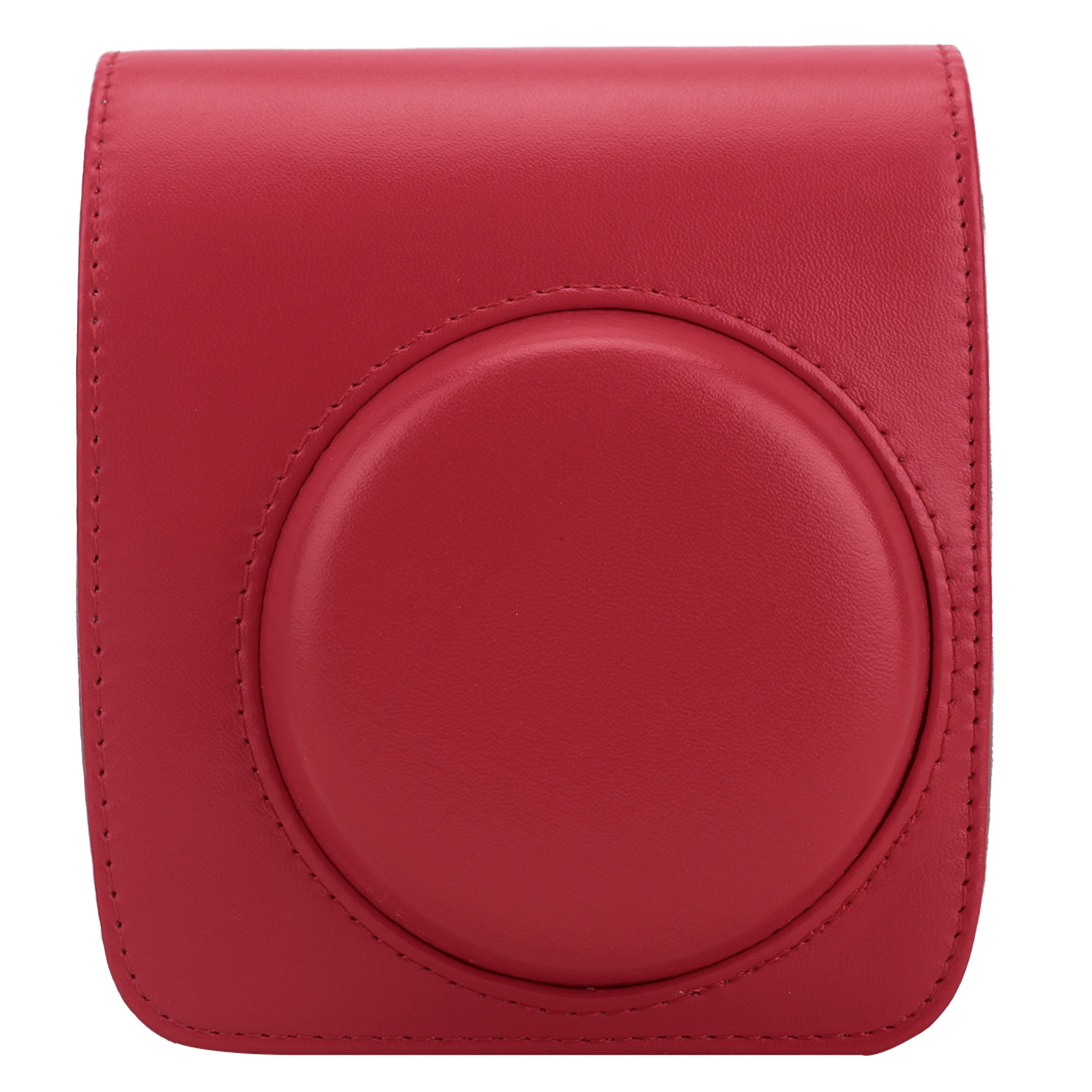 Polaroid mini90 especial bolsa de almacenamiento de cámara de color sólido bolsa de cuero de la pu estilo simple/todo fósforo puede ser un solo hombro/diagonal