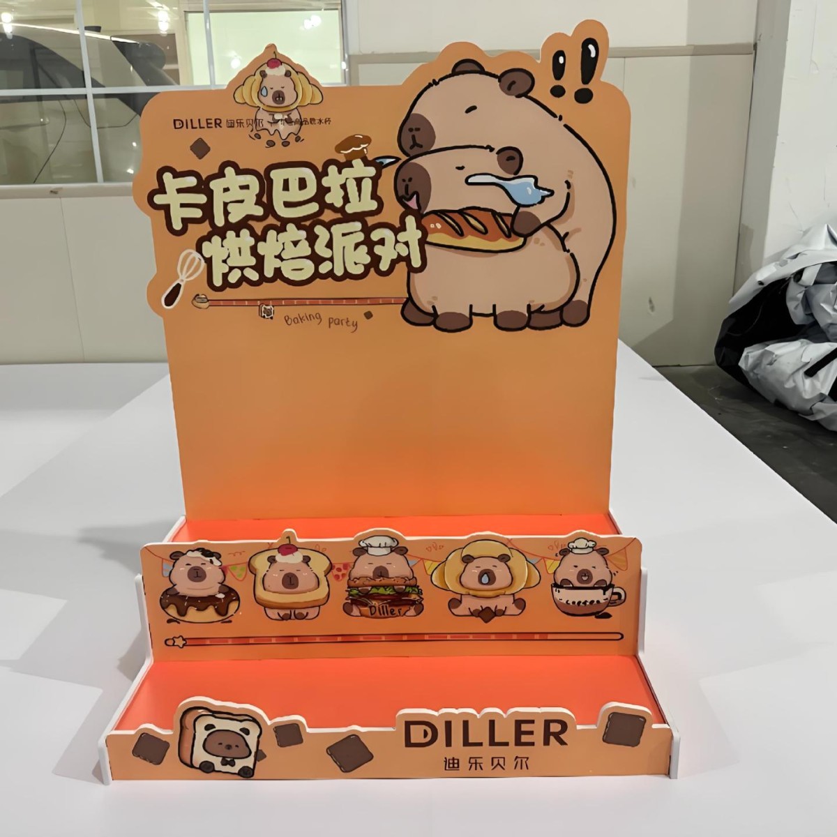 展示架工厂定制高密雪弗板陈列架商品展架文化墙立体雕刻订做