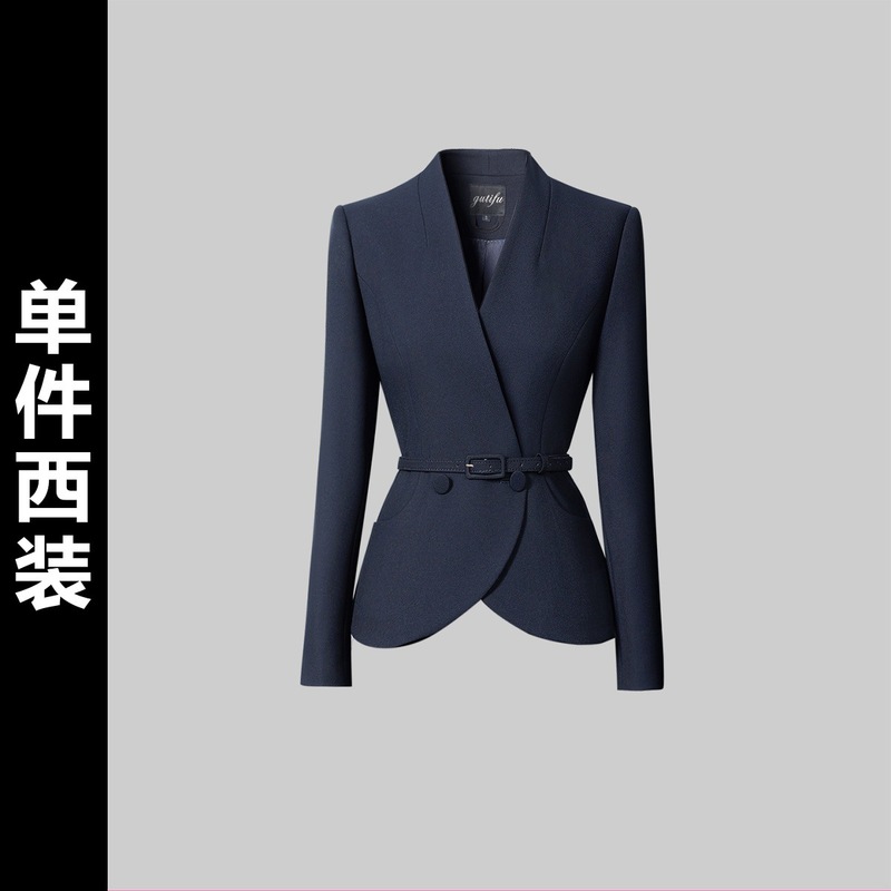 西装套装女2025新款职业气质时尚干练售楼部案场客服珠宝店工作服|undefined