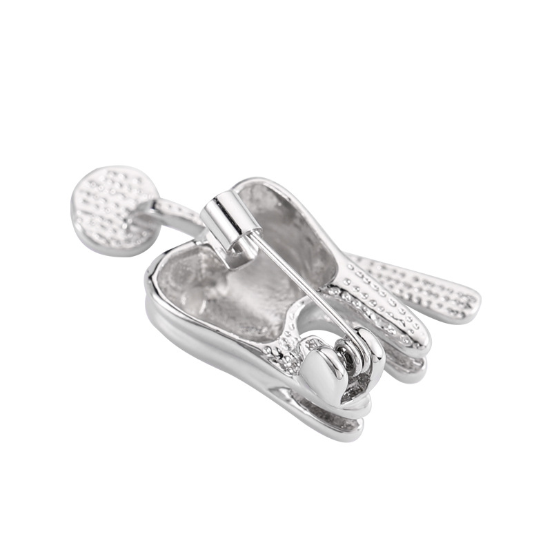 6g Weight Brooches Classification Daily Occasion Alloy Material Unisex Gender Plating Design Fashion Style Fashion Pin Alloy Plating Unisex Brooches 无