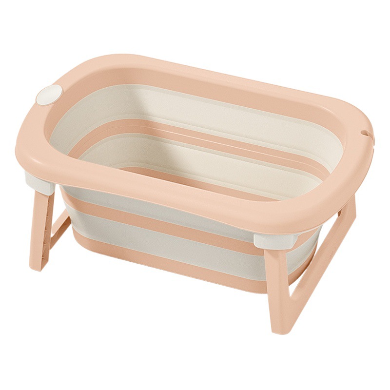 Cubo de baño plegable para niños bañera de bebé reclinable para el hogar bañera de bebé sensible a la temperatura niños Cubo de baño tamaño pequeño