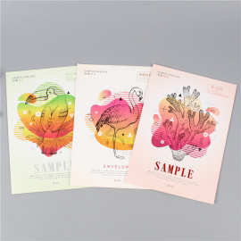 封套定 制小批量 标书纸宣传画册装订耗材封套彩色印刷纸质文件夹