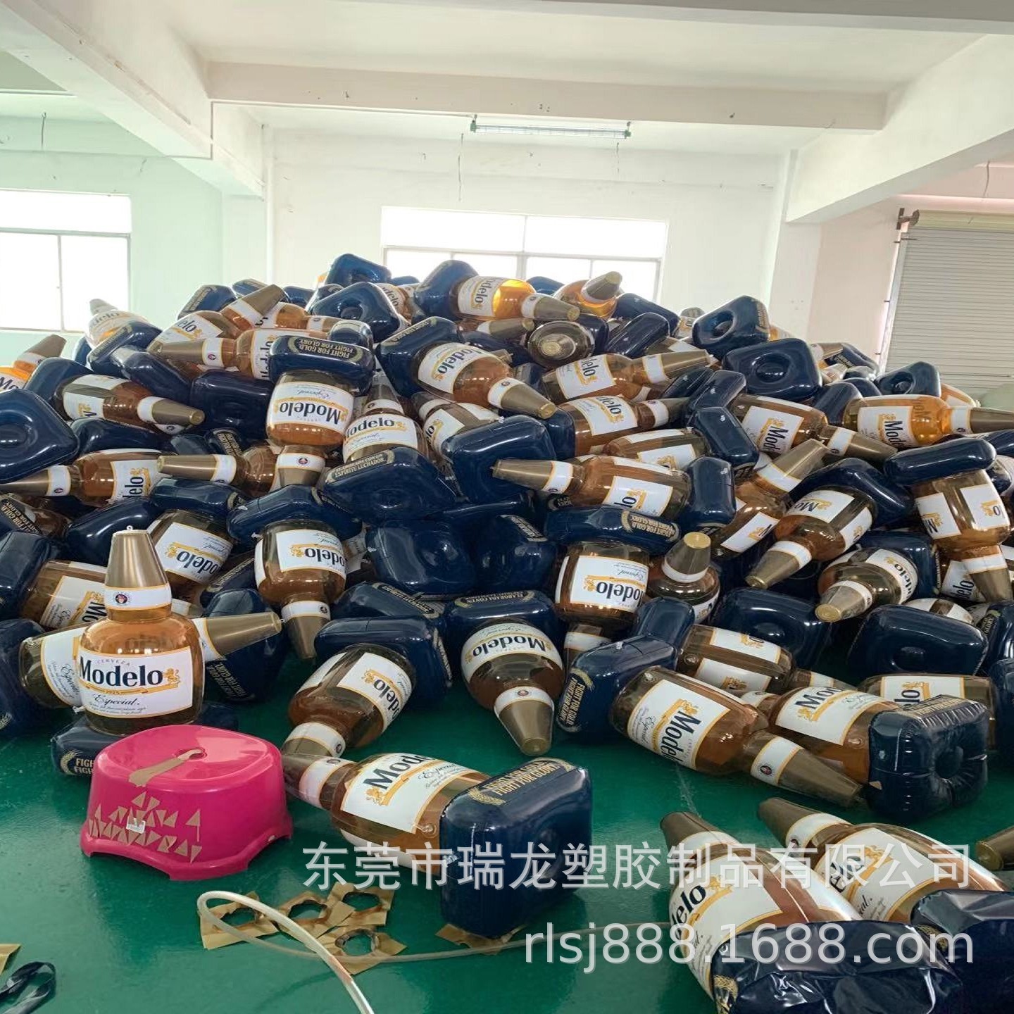 东莞桥头工厂 充气模型 产品  瓶子 模型做 PVC广告瓶模型