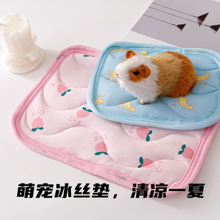Pet Ice Mat Summer Cooling Ice Silk Mat Dog Mat Breathable Summer Cooling Mat Kennel Floor Mat Puppy Mat Mat