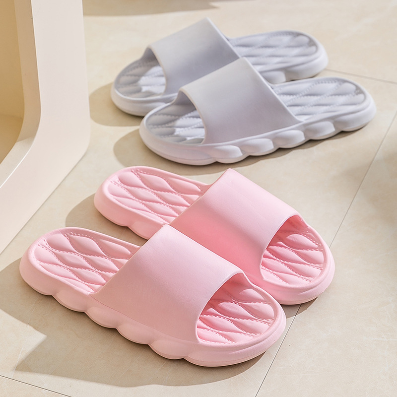 Female Summer Slippers Male Home Shoes Household Indoor Bathroom Shower Couple EVA Slippers Sandals Male Wholesale