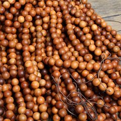 雷擊棗木佛珠手串手持念珠車掛1.2 108顆順紋純手工打磨車珠子