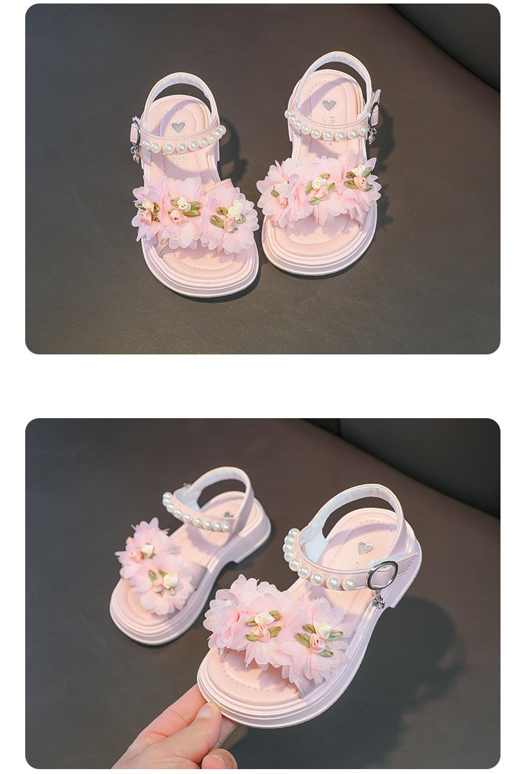 Mädchen Prinzessin Sandalen Mit Weicher Sohle Für Den Sommer_voghion.com