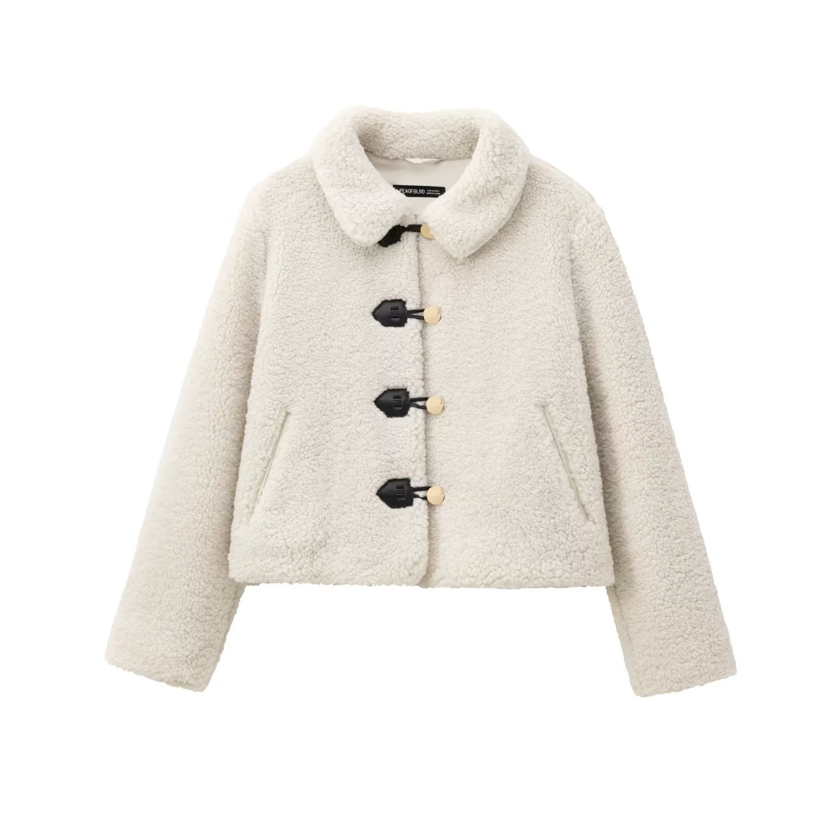 (Cross-border trading), fashionable velvet short long-sleeve, coat, European style, city style