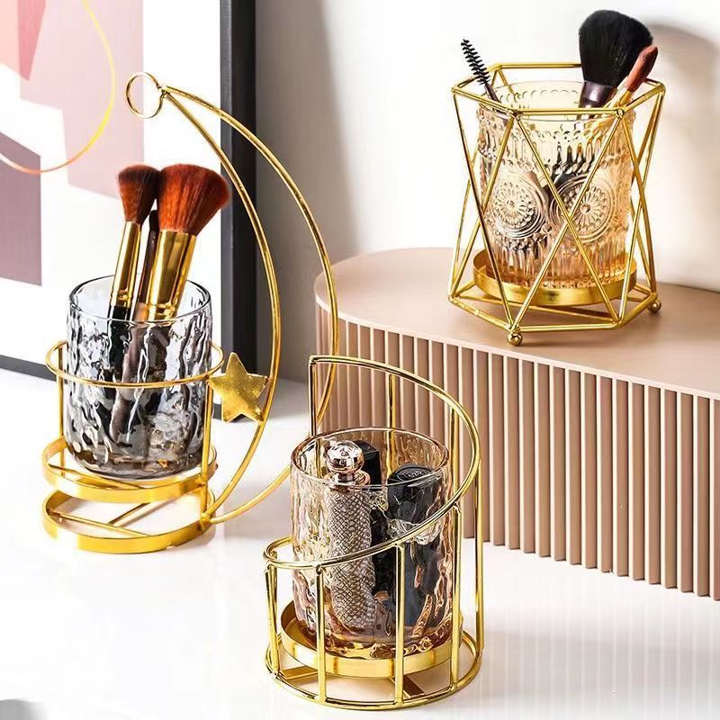 Velas al por mayor de fábrica, utensilios, decoración artesanal de metal rosa, decoración de celebridades de Internet, sala de estar, dormitorio, decoración de cabecera