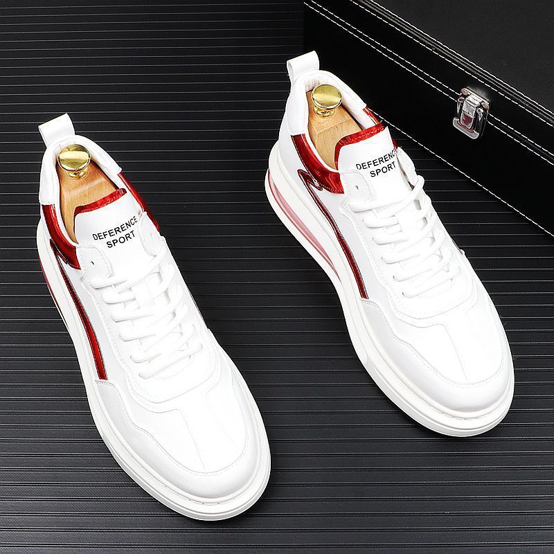 Nouvelles chaussures décontractées printanières tendance pour hommes, avec semelle intérieure compensée et coussin d'air._voghion.com