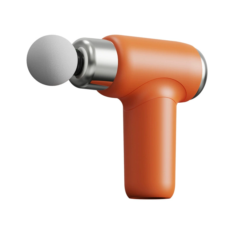 Мини-массажер фасциальный пистолет с зарядкой, домашний расслабляющий электрический ударный массажер для мышц, фитнес для девушек