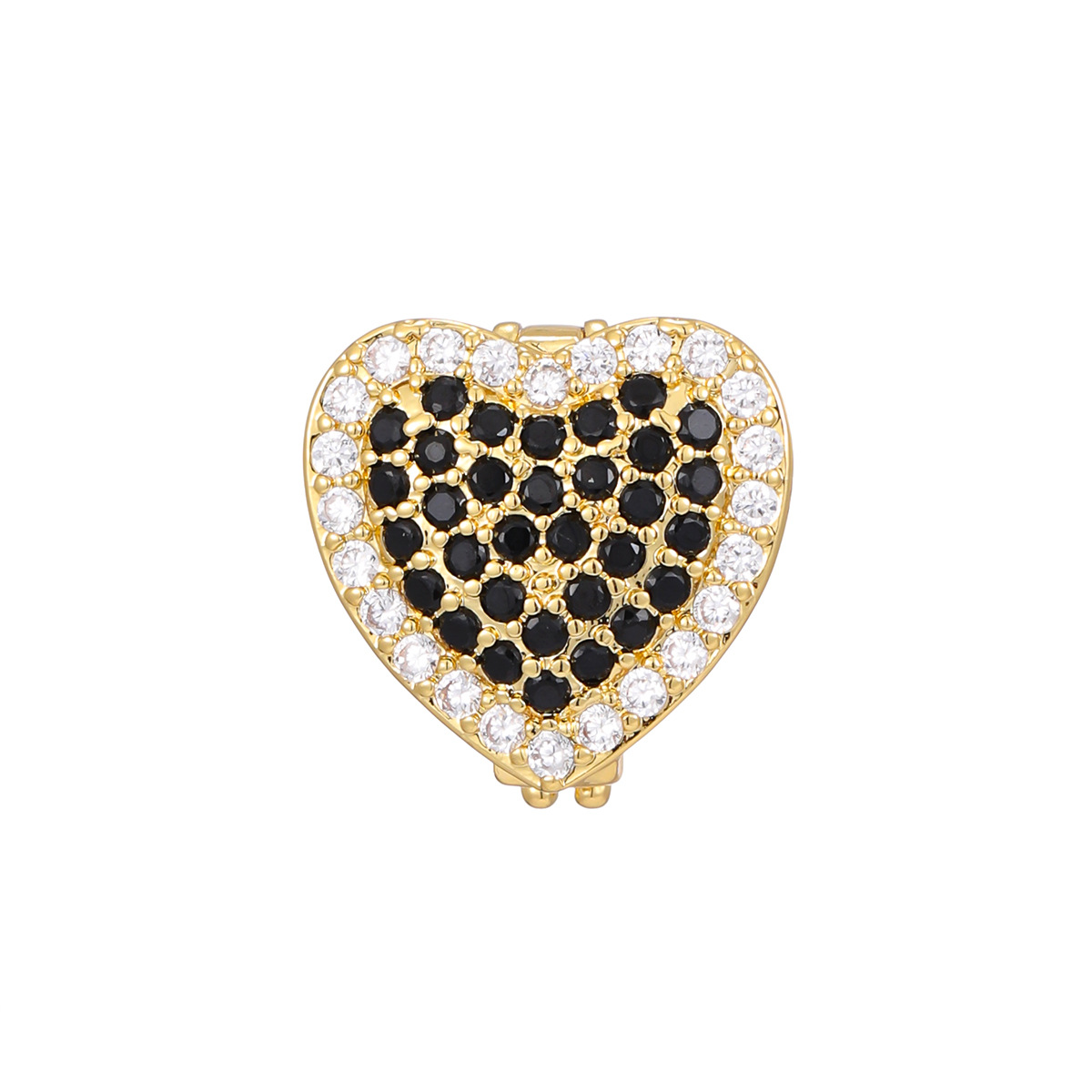 5g Weight Jewelry Accessories Jewelry Making Type Jewelry Accessories Classification 1 Piece Quantity Copper Material Heart Shape Pattern All Seasons Season Polished Finish Plating Design Simple Style, Shiny Style 1 Piece Copper Heart Shape Polished Jewelry Accessories Jewelry Accessories 7