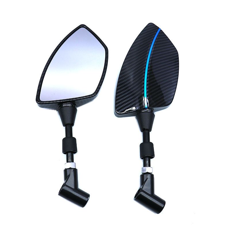 Motorcycle Modification Accessories Universal Tomahawk Style Rearview Mirror Small Knife Mt Electric Vehicle Rearview Mirror Reflector