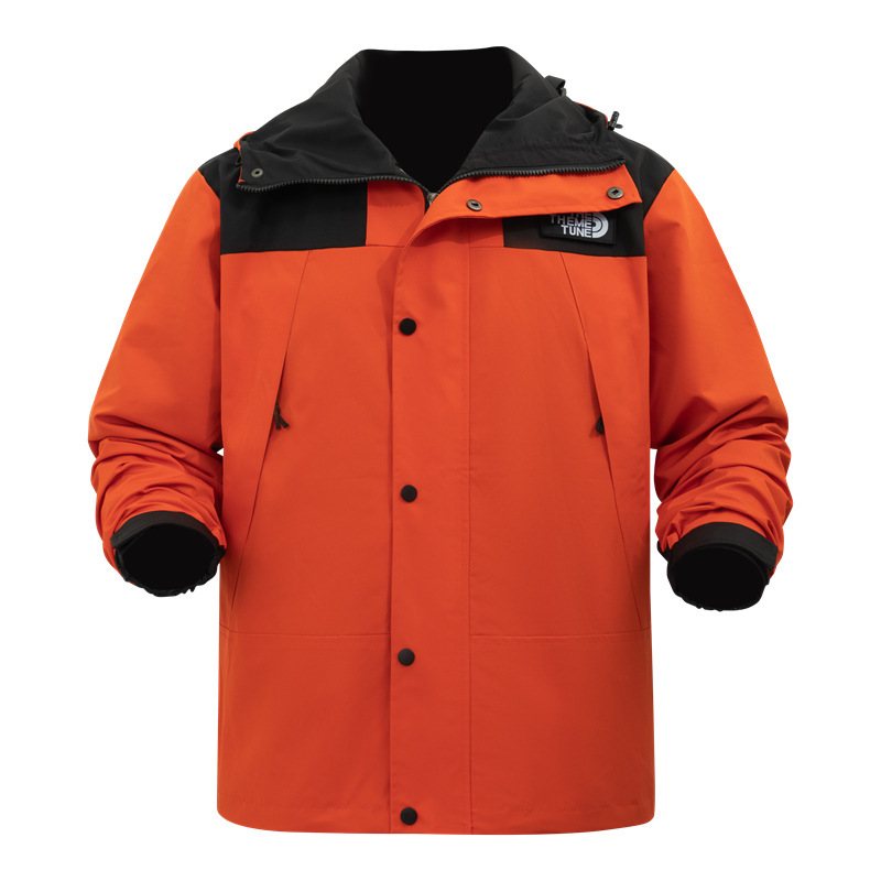 New North Face Jackets for Men and Women, Outdoor Spring and Autumn Thin Windproof and Waterproof Workwear, Mountaineering Clothing
