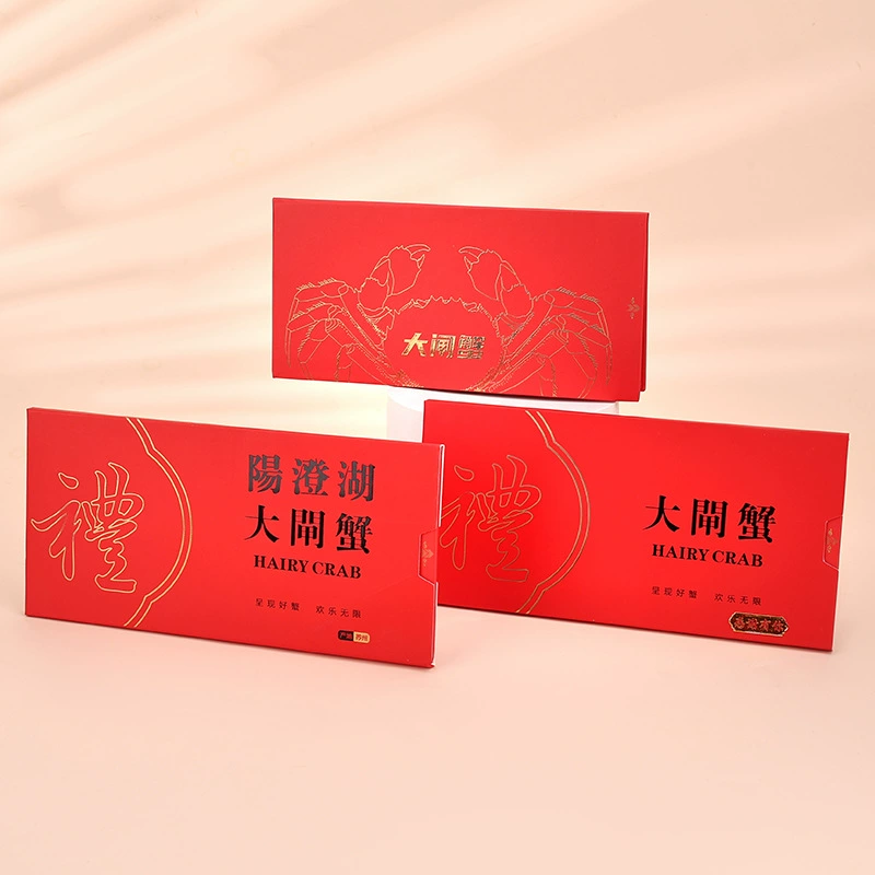 Спот Yangcheng Lake волосатые крабы чехлы черная сенсорная бумага волосатые крабы подарочные карты