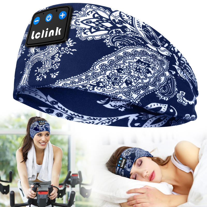 Cross-border hot Bluetooth headscarf outdoor running headband noise reduction fitness sleep Sports sweat-absorbent mobile phone call headband Cross-border hot Bluetooth headscarf outdoor running headband noise reduction fitness sleep Sports sweat-absorbent mobile phone call headband