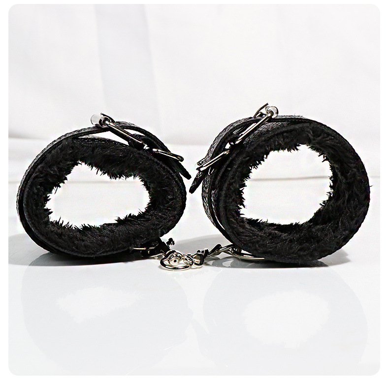 Adult Bondage Kit with Hand and Foot Cuffs, Neck Cuff, Eye Mask and Nipple Clamps — detail image 30