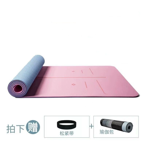 Posture Line Princess Pink [Yoga Mat + Straps + Net Bag]