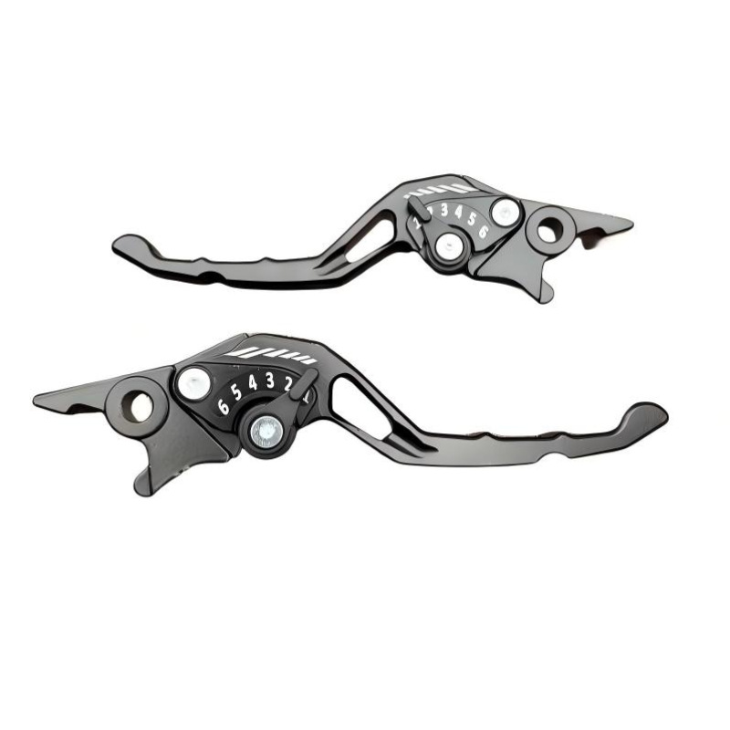 Electric Vehicle and Motorcycle Modification Parts Cnc Aluminum Alloy Front and Rear Disc Brake Adjustable Handlebars Exclusively for Cross-Border Sales