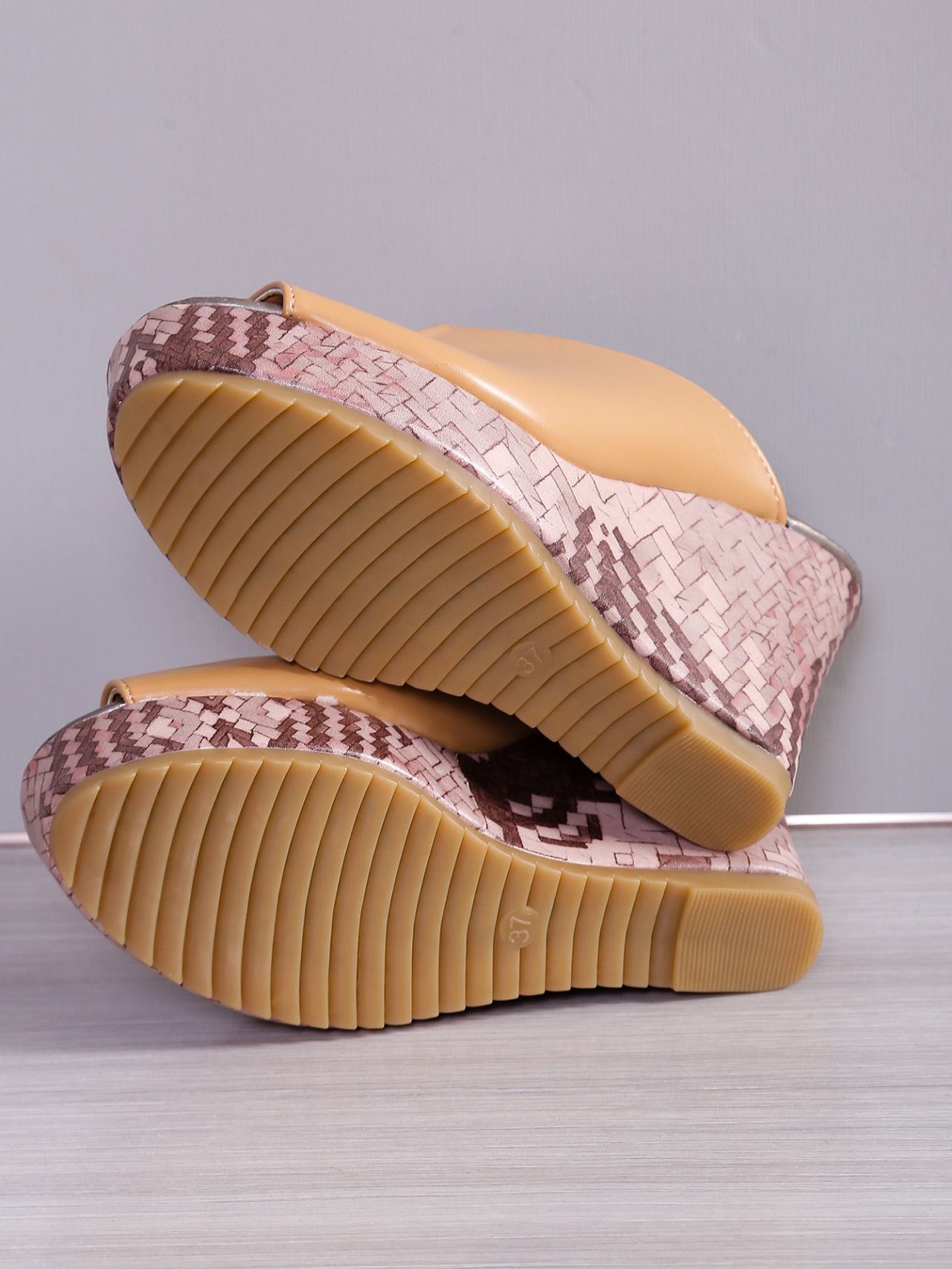 Women's Platform Wedge Sandals Peep Toe Open Toe Plus Size Thick Soled Sandals For Outdoor Wear Summer New Style_vogvips.com