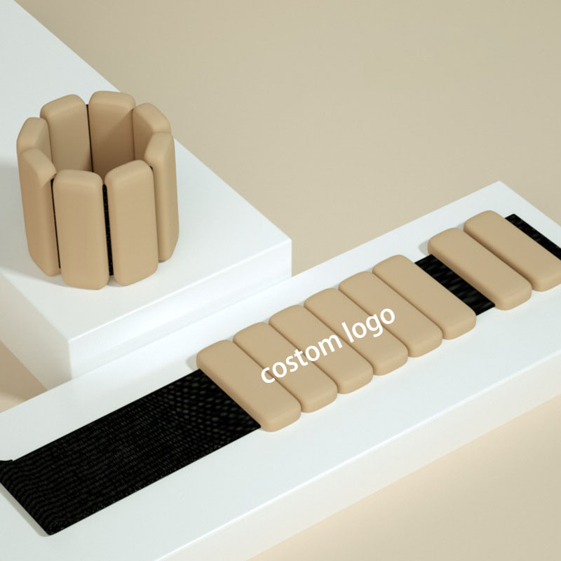 Tobillo y muñeca pulsera pierna y brazo peso ajustable deportes pulsera 2 lbs 4 lbs