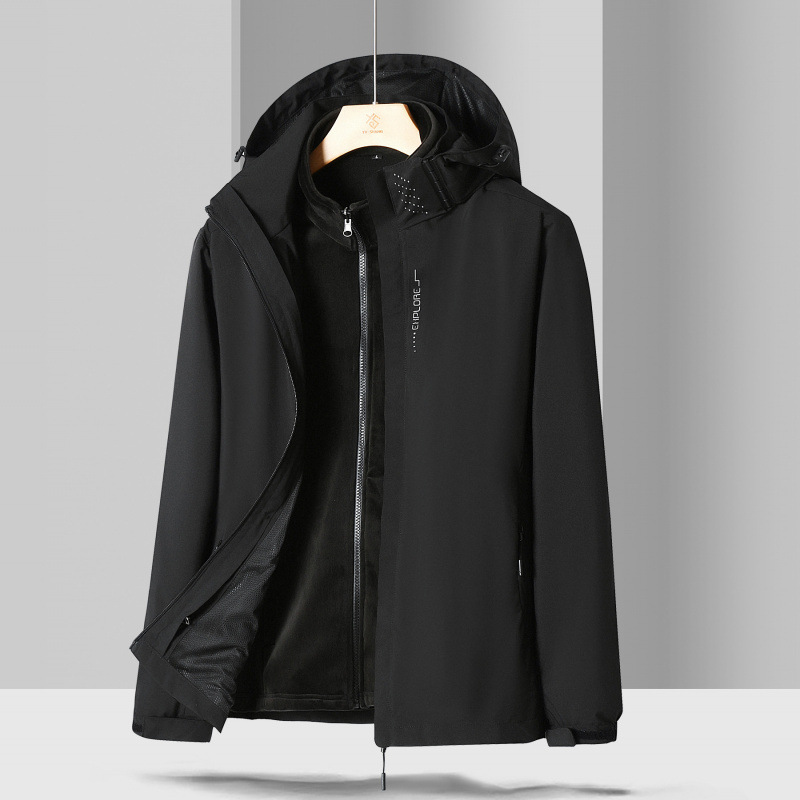 Tres en uno Negro - masculino