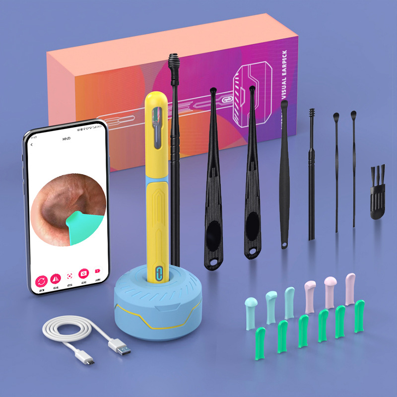 Venta al por mayor NK3-X para niños PRO visual oreja recoger endoscopio HD inalámbrico limpieza oreja recoger artefacto