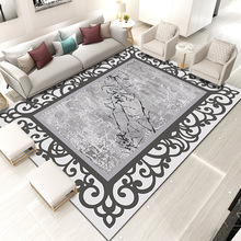 波斯米亚地毯客厅家居茶几大地毯长方形家用民族风地毯卧室地毯