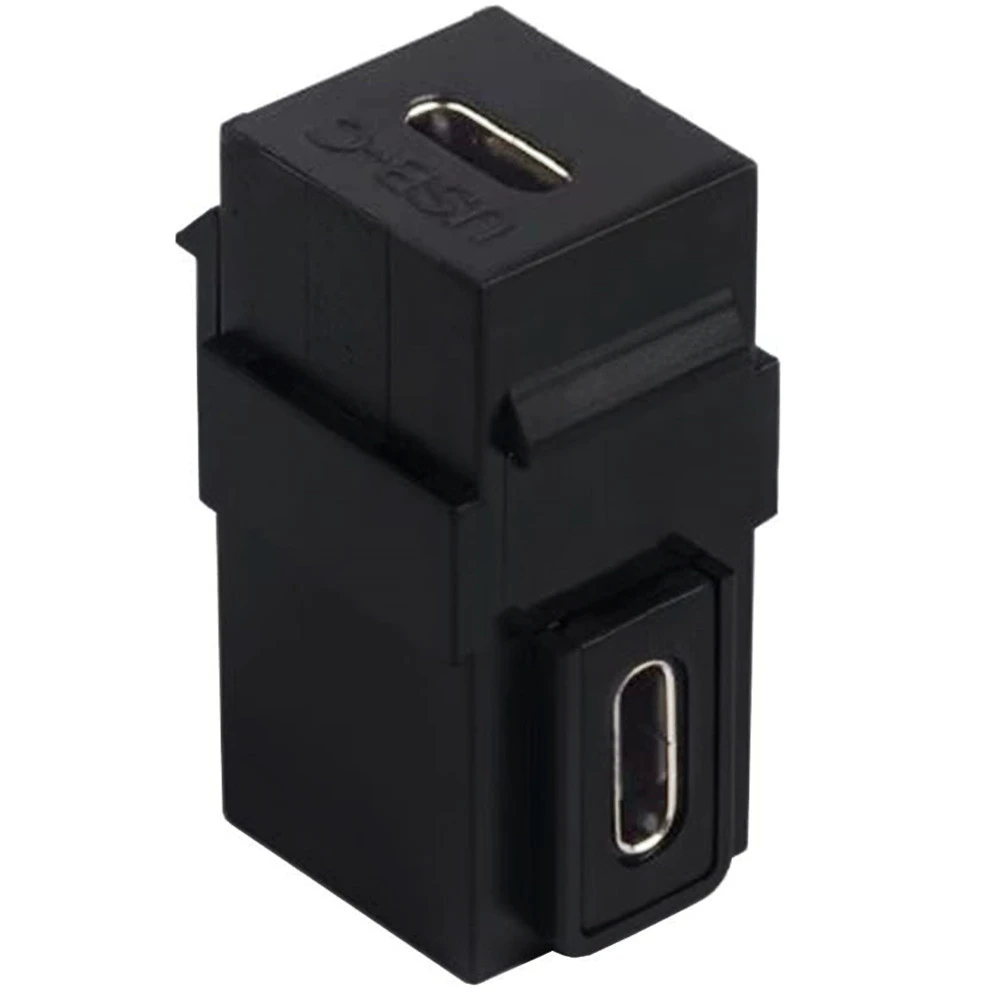 USB 3.1 Type-C модуль-гнездо, вставной адаптер куплер для монтажной панели