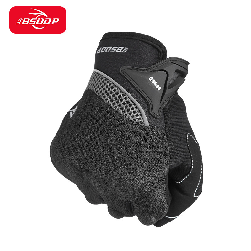Guantes de motocicleta para hombres jinetes deportivos al aire libre montar anti-caída antideslizante locomotora de dedos completos equipos de carreras anti-caída y anti-desgaste