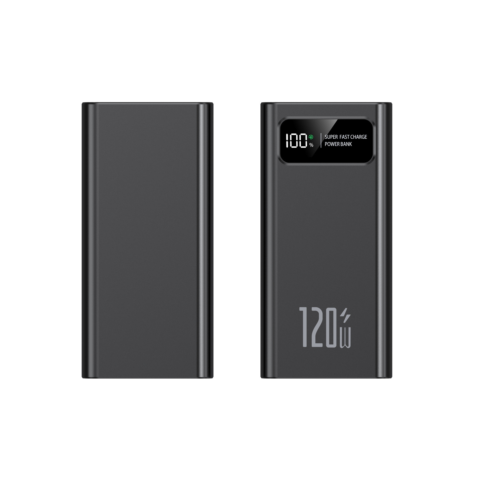 Batterie externe ultra grande capacité 30 000 mAh, charge ultra rapide 120 W, certifiée 3C pour téléphones portables_voghion.com