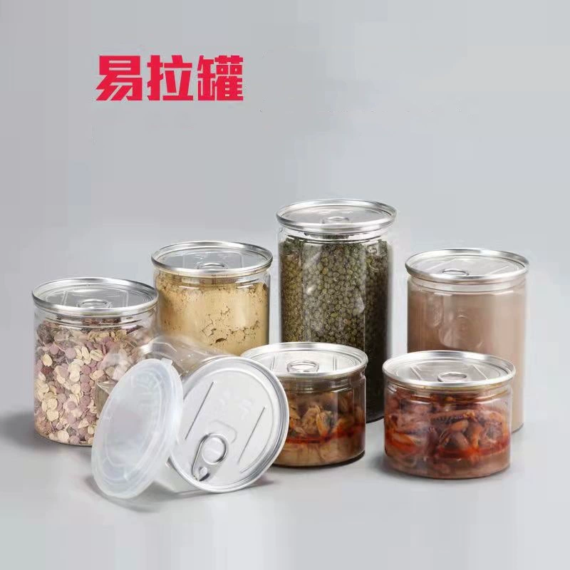 ПЕТ Yilu бутылка из пластика для специй морепродукты упаковка бутылка широкого горлышка плотная крышка сухофрукты закуски упаковка резервуар оптовая